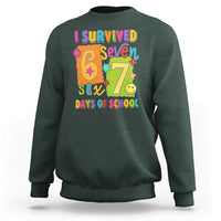 I Survived 67 Days of School Sweatshirt Funny 6 7 Six Seven Chaos Survivor for Students Teachers - Wonder Print Shop