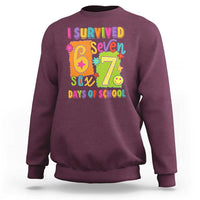 I Survived 67 Days of School Sweatshirt Funny 6 7 Six Seven Chaos Survivor for Students Teachers - Wonder Print Shop