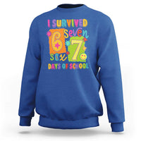 I Survived 67 Days of School Sweatshirt Funny 6 7 Six Seven Chaos Survivor for Students Teachers - Wonder Print Shop