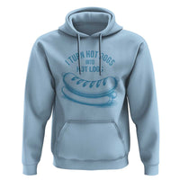 I Turn Hot Dogs Into Hot Logs Hoodie Funny Food Pun for BBQ Bros Toilet Humor Kings - Wonder Print Shop
