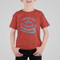 I Turn Hot Dogs Into Hot Logs T Shirt For Kid Funny Food Pun for BBQ Bros Toilet Humor Kings - Wonder Print Shop