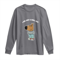 I Am Just A Chill Guy Long Sleeve Shirt Funny My New Character
