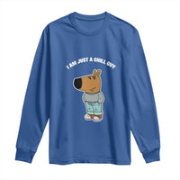 I Am Just A Chill Guy Long Sleeve Shirt Funny My New Character