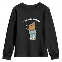 I Am Just A Chill Guy Youth Sweatshirt Funny My New Character