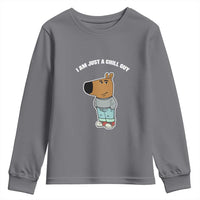 I Am Just A Chill Guy Youth Sweatshirt Funny My New Character