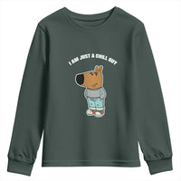 I Am Just A Chill Guy Youth Sweatshirt Funny My New Character