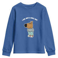 I Am Just A Chill Guy Youth Sweatshirt Funny My New Character