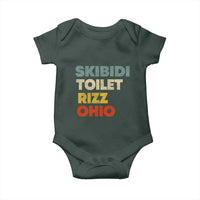 Skibidi Toilet Rizz Ohio Baby Onesie Funny Gen Alpha Slang Rizzler Game