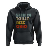 Skibidi Toilet Rizz Ohio Hoodie Funny Gen Alpha Slang Rizzler Game