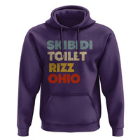 Skibidi Toilet Rizz Ohio Hoodie Funny Gen Alpha Slang Rizzler Game