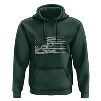 American Flag Rifle Firearm Hoodie Machine Guns 2A