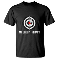 Gun Lover T Shirt My Group Therapy Shooting Range - Wonder Print Shop