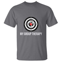 Gun Lover T Shirt My Group Therapy Shooting Range - Wonder Print Shop