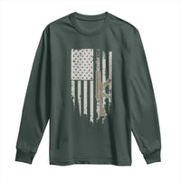 American Flag Second Amendment Long Sleeve Shirt Guns Weapons Rifles 2A Amendment Fathers Day US Flag