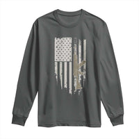 American Flag Second Amendment Long Sleeve Shirt Guns Weapons Rifles 2A Amendment Fathers Day US Flag
