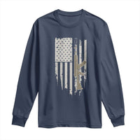 American Flag Second Amendment Long Sleeve Shirt Guns Weapons Rifles 2A Amendment Fathers Day US Flag