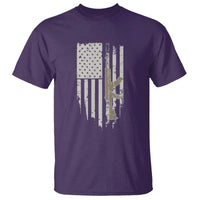 American Flag Second Amendment T Shirt Guns Weapons Rifles 2A Amendment Fathers Day US Flag - Wonder Print Shop