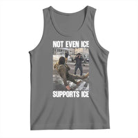 Not Even Ice Supports Ice Tank Top Viral Political Ice Slipping Meme Against Ice Satire