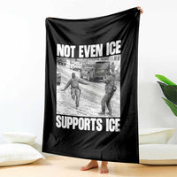 Not Even Ice Supports Ice Throw Blanket Viral Political Ice Slipping Captured Meme Against Ice