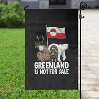 Greenland Is Not For Sale Garden Flag Arctic Animal Resist Protest Greenland Flag