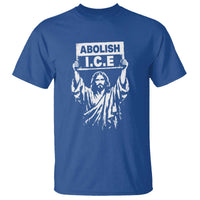 Jesus Abolish Ice Protest T Shirt Religious Faith Justice and Freedom Resistance