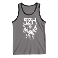 Jesus Abolish Ice Protest Tank Top Religious Faith Justice and Freedom Resistance
