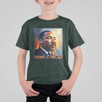 I Have A Dream Inspirational MLK Quotes T Shirt For Kid Equality and Justice Martin Luther King Tribute