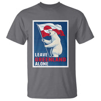 Leave Greenland Alone Polar Bear Resist T Shirt Vintage Patriotic Propaganda Sovereignty Protest