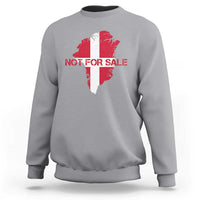 Denmark Stand With Greenland Not For Sale Sweatshirt Danish Flag Unity Support Protest