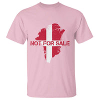 Denmark Stand With Greenland Not For Sale T Shirt Danish Flag Unity Support Protest
