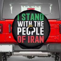 I Stand With The People of Iran Spare Tire Cover Iranian Revolution Freedom Supporter