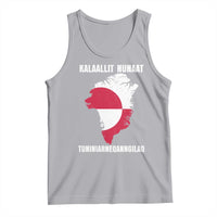 Kalaallit Nunaat Tuniniagaanngilaq Greenlandic Tank Top Greenland Is Not For Sale Patriotic Grunge Flag