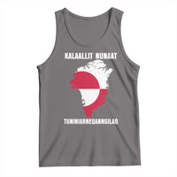 Kalaallit Nunaat Tuniniagaanngilaq Greenlandic Tank Top Greenland Is Not For Sale Patriotic Grunge Flag