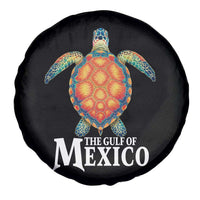 The Gulf Of Mexico Spare Tire Cover Sea Turtle Graphic Forever Never Forget