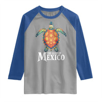 The Gulf Of Mexico Raglan Shirt Sea Turtle Graphic Forever Never Forget