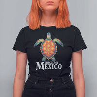 The Gulf Of Mexico T Shirt For Women Sea Turtle Graphic Forever Never Forget