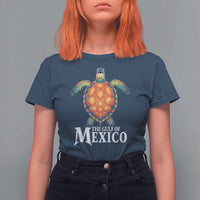 The Gulf Of Mexico T Shirt For Women Sea Turtle Graphic Forever Never Forget