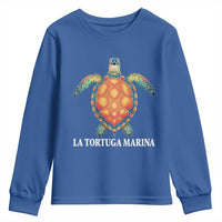 La Tortuga Marina Youth Sweatshirt Sea Turtle Gulf Of Mexico Forever