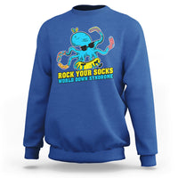 Rock Your Socks Funny Octopus World Down Syndrome Awareness Inspirational Trisomy 21 Extra Chromosome, Down Syndrome Shirt Sweatshirt - Wonder Print Shop