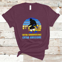 Extra Chromosome Extra Awesome Bigfoot Down Syndrome Awareness Inspirational Support Trisomy 21, Down Syndrome Shirt, Bigfoot Shirt T Shirt - Wonder Print Shop