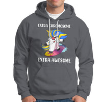 Extra Chromosome Extra Awesome Cute Unicorn Down Syndrome Awareness Support Trisomy 21, Down Syndrome Shirt, Unicorn Shirt Hoodie - Wonder Print Shop