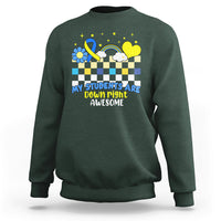 Down Syndrome Retro Groovy My Students Are Down Right Awesome Support Raise Awareness Teacher Sweatshirt - Wonder Print Shop