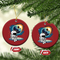Astronaut Outer Space Christmas Ornament Cute Cartoon Cosmic - Wonder Print Shop