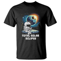 Astronaut Total Solar Eclipse T Shirt - Wonder Print Shop