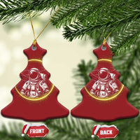 Astronaut Outer Space Christmas Ornament Cosmic Spaceflight - Wonder Print Shop