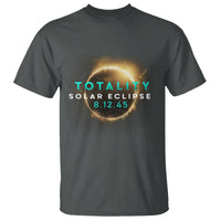 Total Solar Eclipse 2045 T Shirt American Totality August 12 - Wonder Print Shop