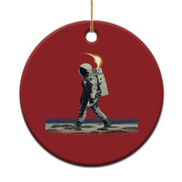 Astronaut Outer Space Christmas Ornament Walking On Planets - Wonder Print Shop