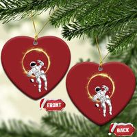 Astronaut Outer Space Christmas Ornament Cosmic Spaceflight Galaxy - Wonder Print Shop