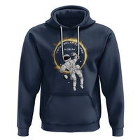 Astronaut Total Solar Eclipse 2024 Hoodie American Totality April 8 - Wonder Print Shop