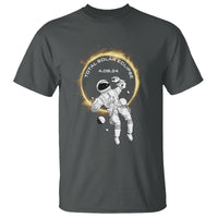Astronaut Total Solar Eclipse 2024 T Shirt American Totality April 8 - Wonder Print Shop